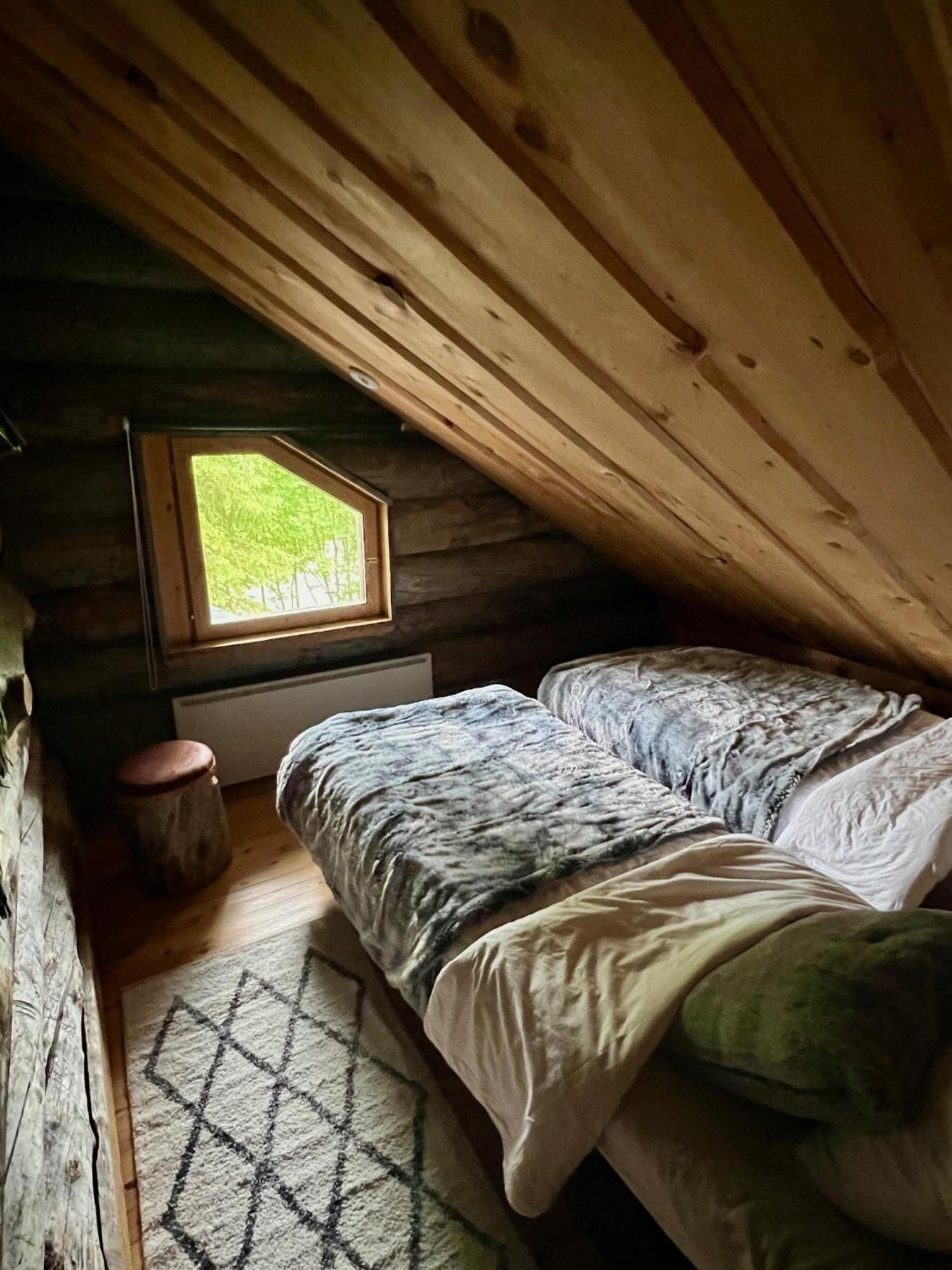 Lapland Log Chalet Cabin Ukko-Kelo Luosto Villa Esterno foto